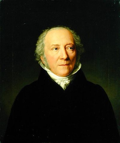 Leonhard Wachterin muotokuva, 1820 tekijältä Friedrich Carl Groger