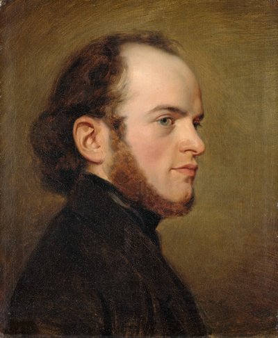 Adolph von Menzelin muotokuva 1815-1905, noin 1839. tekijältä Friedrich Eduard Meyerheim