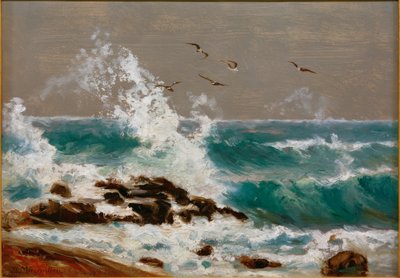 Surffaa itätuulen kanssa Arranilla tekijältä Friedrich Ernst Morgenstern