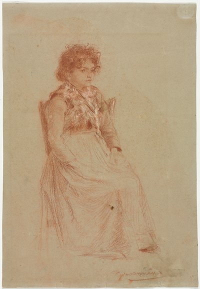 Talonpoikanainen. tekijältä Friedrich Gauermann