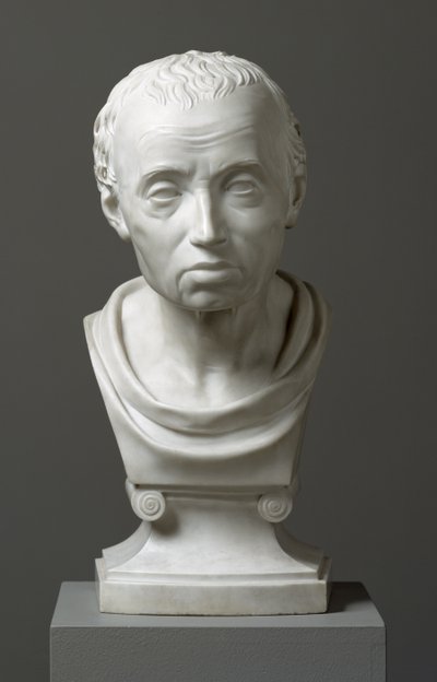 Immanuel Kantin (1724-1804) muotokuva, 1801 (marmori) tekijältä Friedrich Hagemann