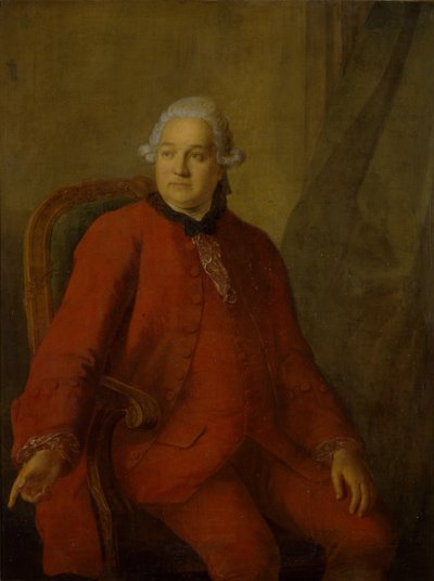 Jakov Aleksejevitš Shubskyn muotokuva, 1765 tekijältä Friedrich Hartmann Barisien