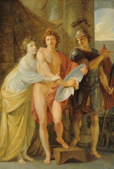 Hectorin jäähyväiset Andromachelle tekijältä Friedrich Heinrich Fuger