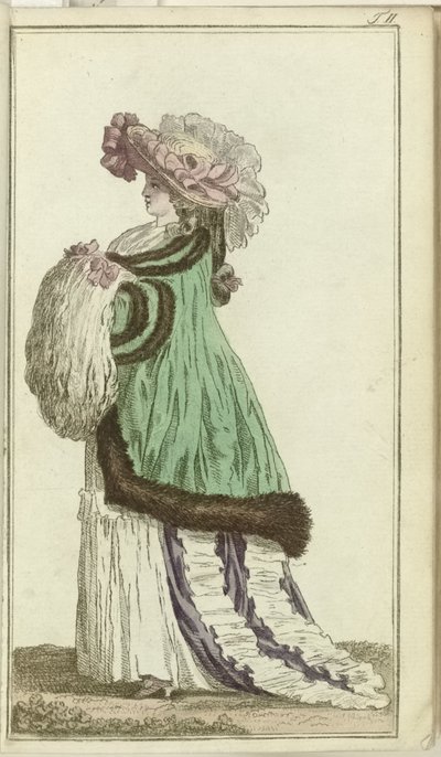 Journal of Luxury and Fashions 1786, osa I, T. 2 tekijältä Friedrich Justin Bertuch