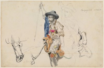 Roman Campagniolo tekijältä Friedrich Nerly