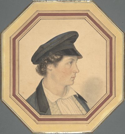 Muotokuva Julius Olivierista, taiteilijan pojasta, 1846. tekijältä Friedrich Olivier