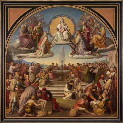 Uskonnon voitto taiteessa tekijältä Friedrich Overbeck