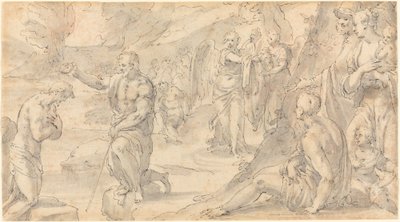 Kristuksen kaste tekijältä Friedrich Sustris