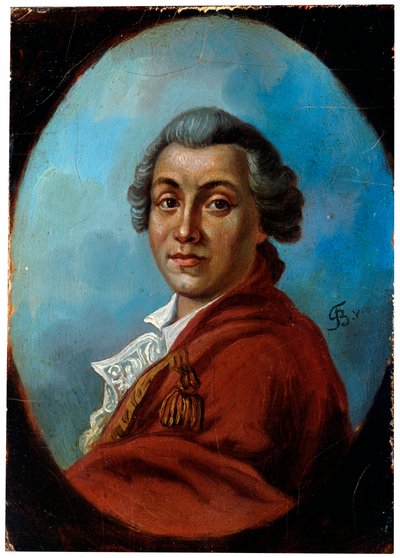 "Runoilija Aleksanteri Sumarokovin muotokuva", 1798 tekijältä Friedrich Tischbein
