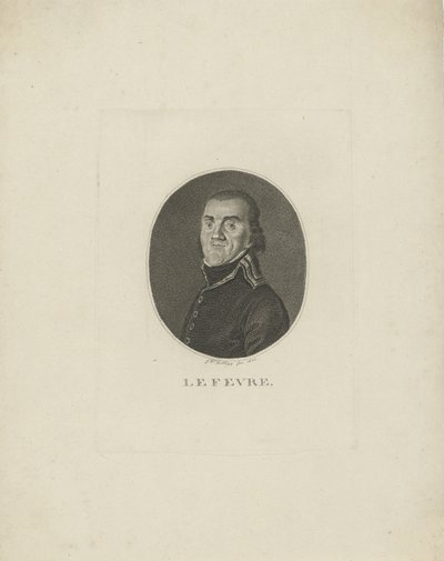 Kenraali Francois-Joseph Lefebvre 1755-1820, 1800. tekijältä Friedrich Wilhelm Nettling