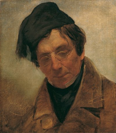 Kuvanveistäjä Pompeo Marchesi tekijältä Friedrich von Amerling