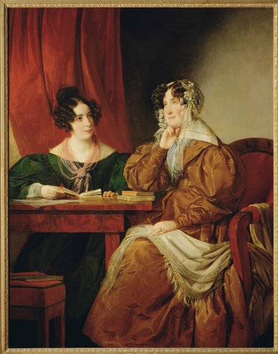 Henriette Baronin Pereira-Arnstein (maalaus kankaalle) tekijältä Friedrich von Amerling