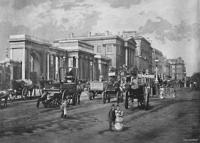 Hyde Park Corner, c1896 tekijältä Frith and Co