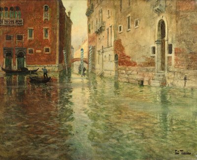 Venetsian alue tekijältä Frits Thaulow