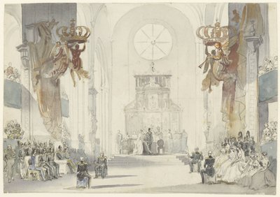 Prinsessa Louisen avioliitto Ruotsin prinssi Charlesin kanssa tekijältä Fritz Ludwig von Dardel