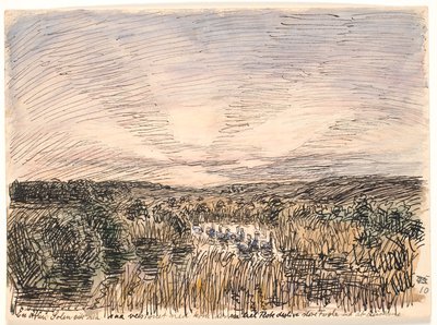 Eräänä iltana aurinko laski niin siunatulta... tekijältä Fritz Syberg