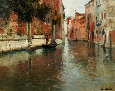 Venetsialainen takavesi tekijältä Frits Thaulow