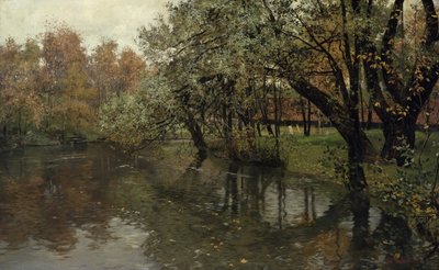 Syyspäivä Akerselvalla tekijältä Fritz Thaulow