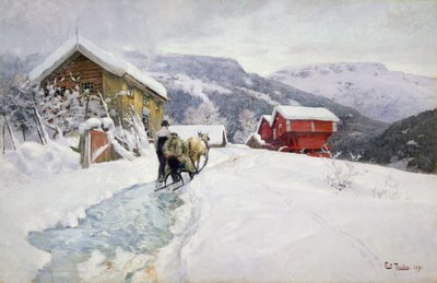 Valmennusmaja tekijältä Fritz Thaulow