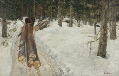 Puun ajo tekijältä Fritz Thaulow