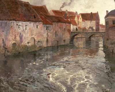 Huonekalut ja erilaiset esineet 1100- ja 1300-luvuilta tekijältä Frits Thaulow