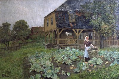 Grunerlokan kartano (öljy kankaalle) tekijältä Fritz Thaulow