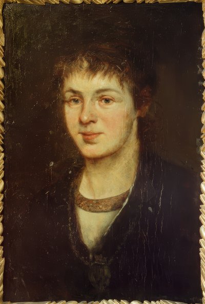Amalie Uhden muotokuva tekijältä Fritz von Uhde
