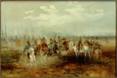 Taistelu Buzancyssa tekijältä Fritz von Uhde