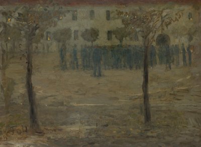 Olen Kasernenhof tekijältä Fritz von Uhde