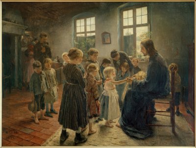 Anna lasten tulla luokseni tekijältä Fritz von Uhde
