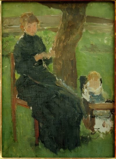 Äiti ja lapsi tekijältä Fritz von Uhde