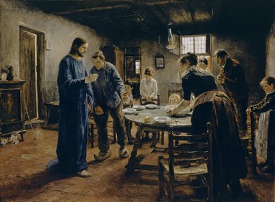 Ruokarukous tekijältä Fritz von Uhde
