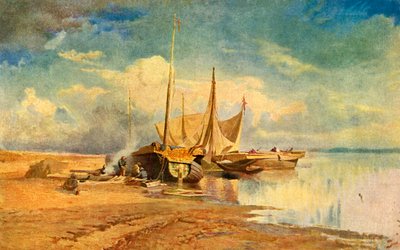 "Proomut Volgalla", 1870, 1939. tekijältä Fyodor Vasil
