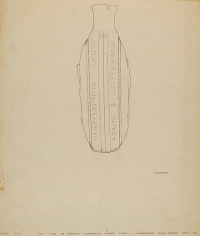 Kenraali Washington Flask tekijältä G.A. Spangenberg