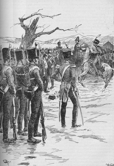 Husaari törmäsi uutiseen, että vihollinen oli meillä!, 1895, 1902 tekijältä GB