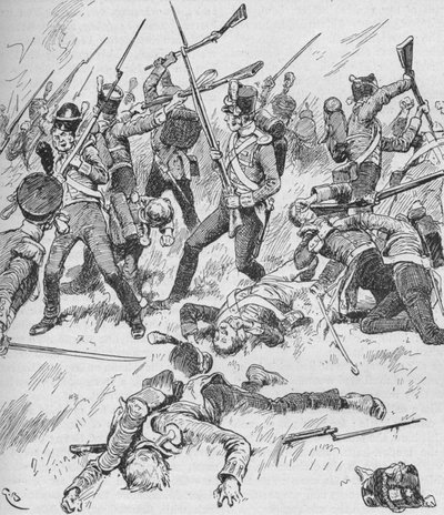 Kaikki muodostuminen oli menetetty, ja jokainen mies taisteli itsensä puolesta, 1902 tekijältä GB
