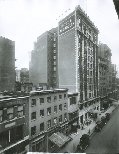 Hotel Algonquin, West 44th Street, New York City tekijältä G.P. Hall und Sohn