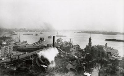 Eteläinen lauttaterminaali, 1905 tekijältä G.P. Hall und Sohn