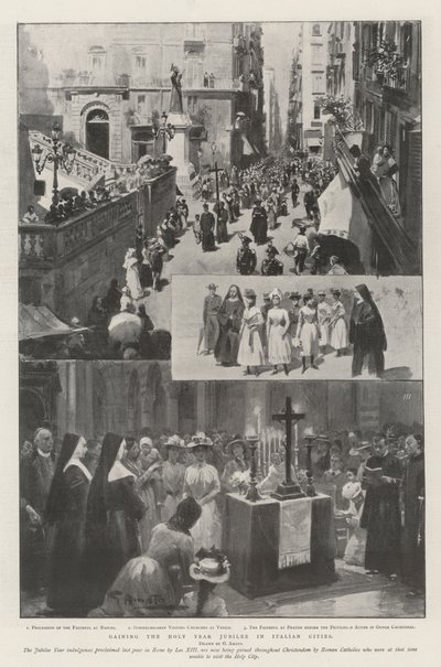 Pyhän vuoden riemuvuoden viettäminen Italian kaupungeissa tekijältä G.S. Amato