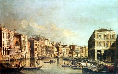 Grand Canal, Venetsia tekijältä G. (Follower of A. Canaletto) Canaletto