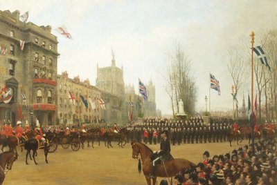 Kuningatar Victorian vierailu Bristolissa vuonna 1899 tekijältä G. Coakley