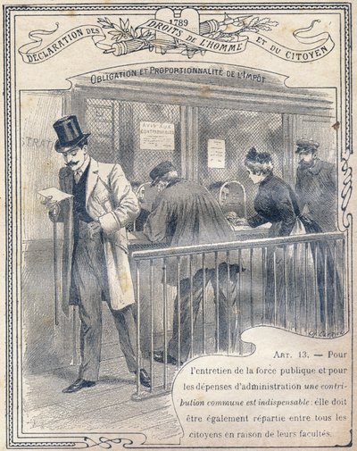 1789 : Deklarasyon des droits de l