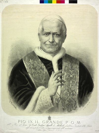 Paavi Pius IX tekijältä G. Marchetti