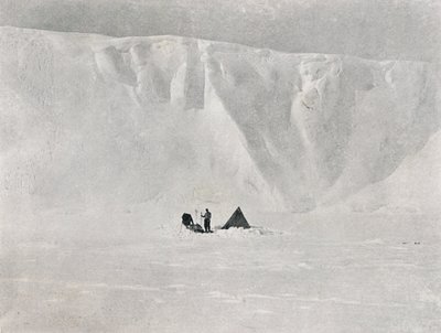 Dugdalen jäätikkö, 1911, 1913. tekijältä G. Murray Levick