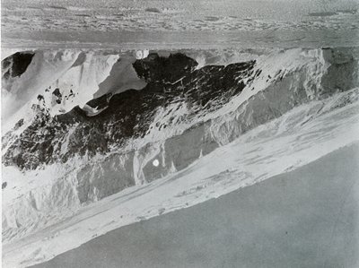 Varoitusjäätikön rinne, c1911, 1913 tekijältä G. Murray Levick