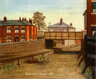 Queenstown Bridge, Swindon, 1885, 1943. tekijältä G. Puckey