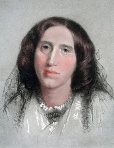 George Eliot, englantilainen kirjailija, 1800-luku tekijältä G Sidney Hunt