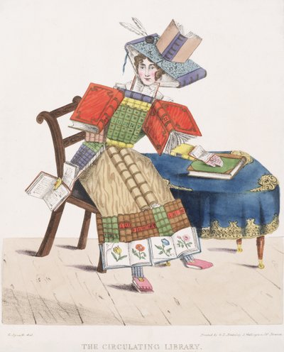 Kiertokirjasto, 1830 tekijältä G. Spratt