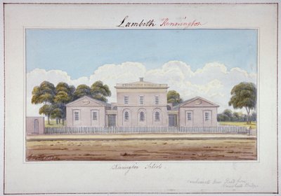 Kennington Schools, Camberwell New Road, Lambeth, Lontoo, 1826 tekijältä G Yates
