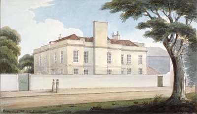 The "Recovery", mielisairaiden talo Mitcham Greenissä, Mitcham, Surrey, 1825 tekijältä G Yates